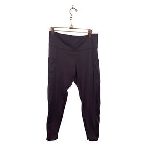 Marika High Waist The Legging Chill Tek Plum‎ Purple Size L 28” Inseam